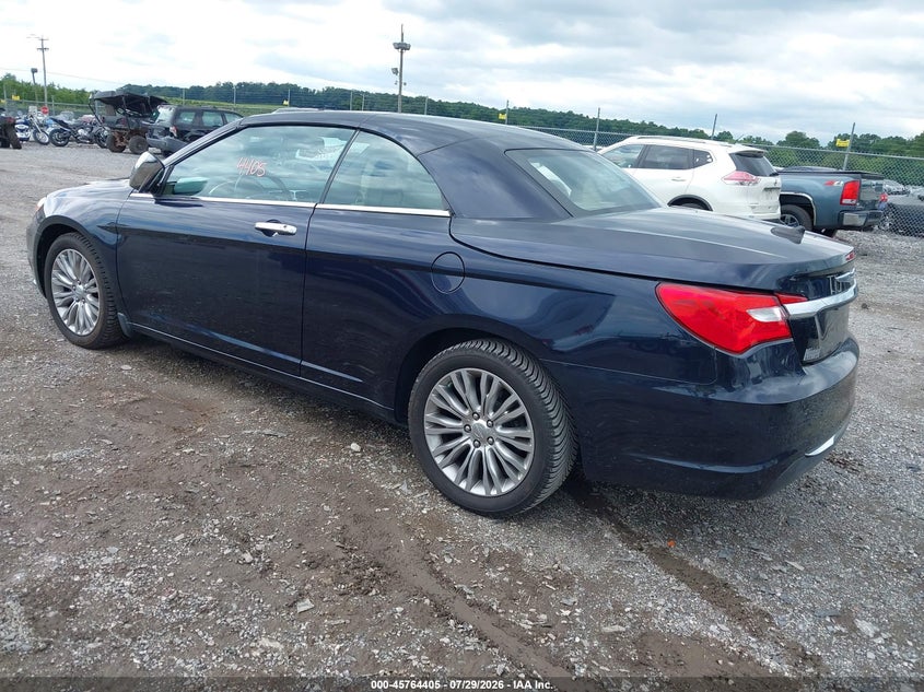 Vin: 1c3bcbfg5cn284852, lot: 46263155, chrysler 200 limited 20123