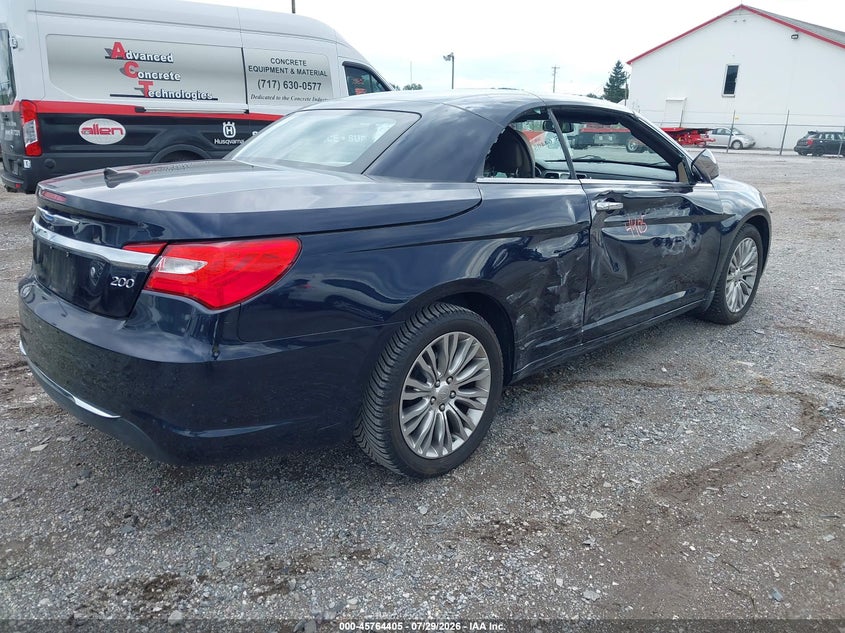 Vin: 1c3bcbfg5cn284852, lot: 46263155, chrysler 200 limited 20124