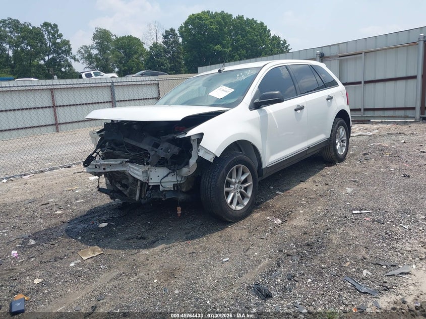 Vin: 2fmdk3gc3eba86273, lot: 46263182, ford edge se 20142