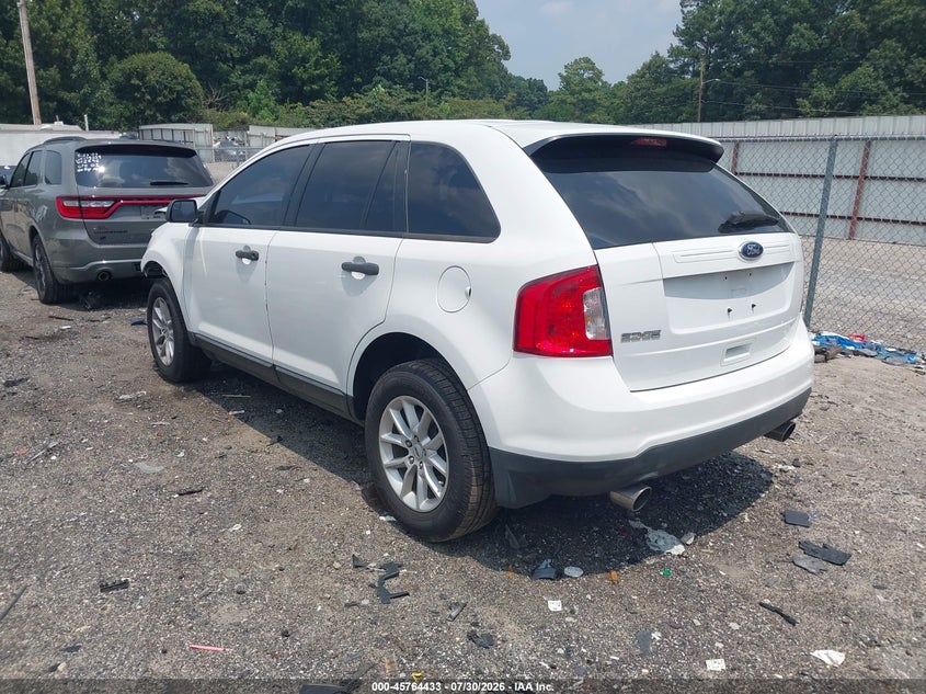 Vin: 2fmdk3gc3eba86273, lot: 46263182, ford edge se 20143