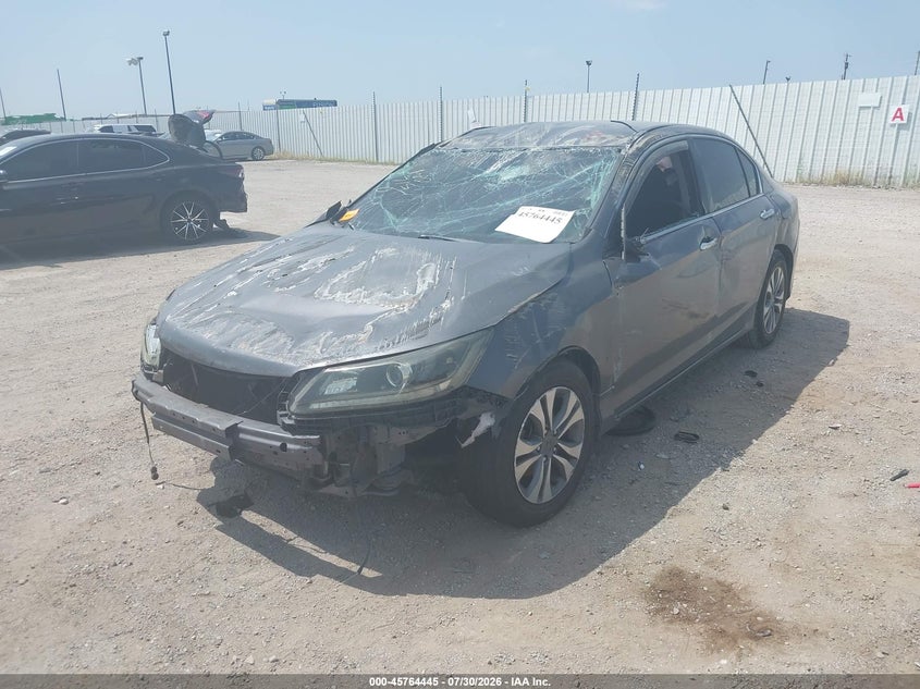 Vin: 1hgcr2f30fa063023, lot: 46263194, honda accord lx 20152