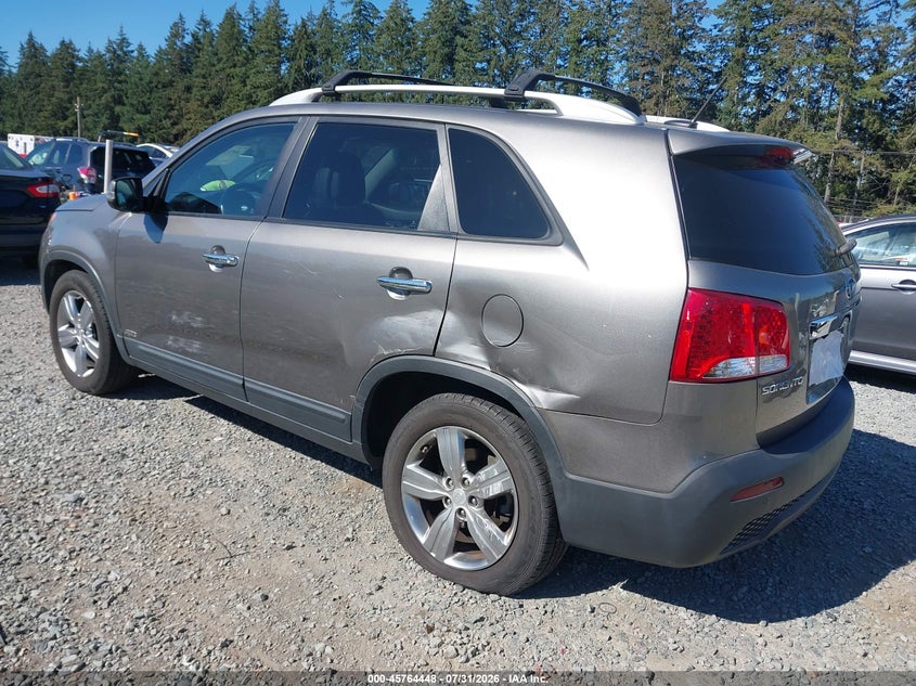 Vin: 5xykuda22dg373450, lot: 46263197, kia sorento ex v6 20133