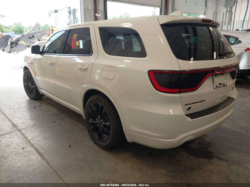 Vin: 1c4sdjct2lc395231, lot: 46263217, dodge durango r/t awd 20203