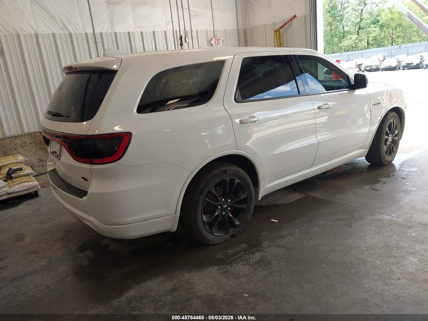 Vin: 1c4sdjct2lc395231, lot: 46263217, dodge durango r/t awd 20204