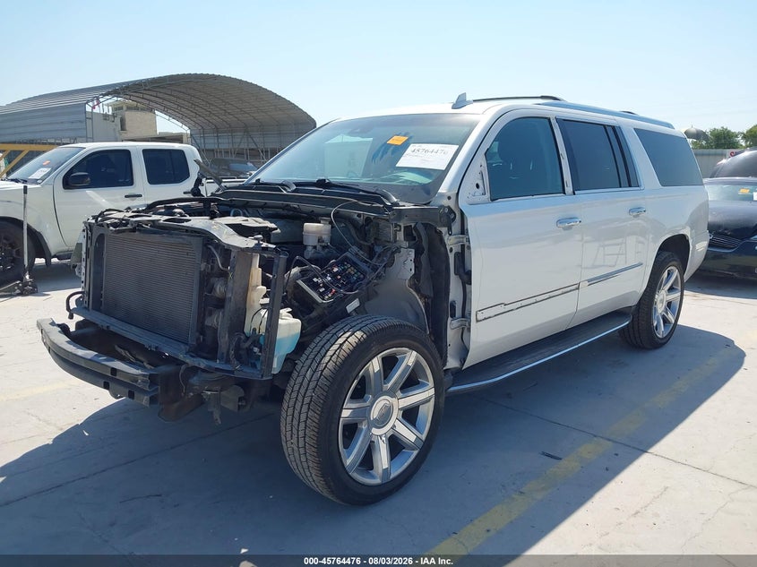 Vin: 1gys3hkj6jr338322, lot: 46263225, cadillac escalade esv luxury 20182