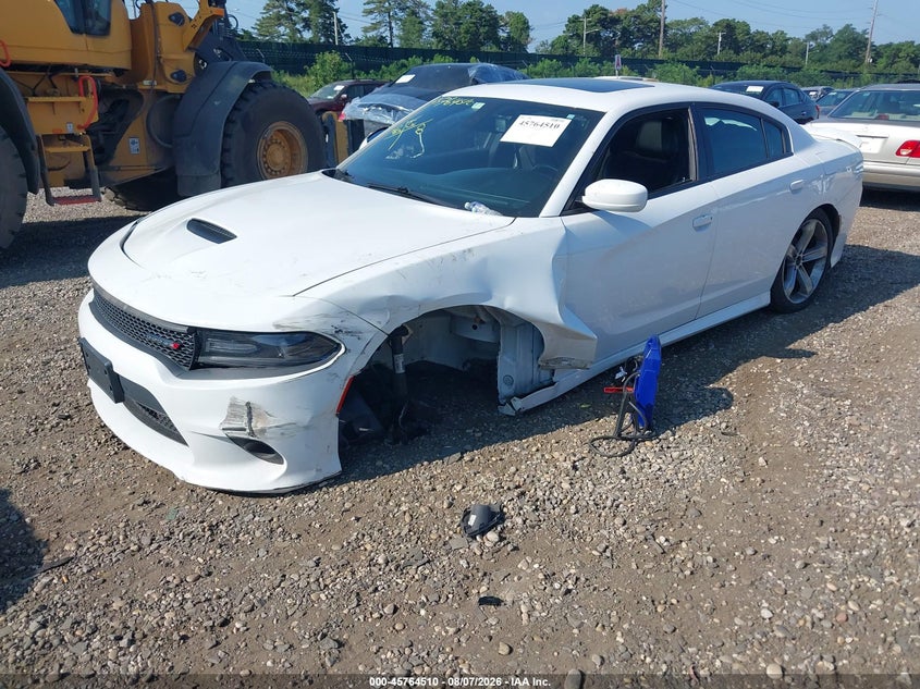 Vin: 2c3cdxhg2kh581774, lot: 46263259, dodge charger gt rwd 20192