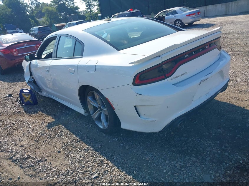 Vin: 2c3cdxhg2kh581774, lot: 46263259, dodge charger gt rwd 20193
