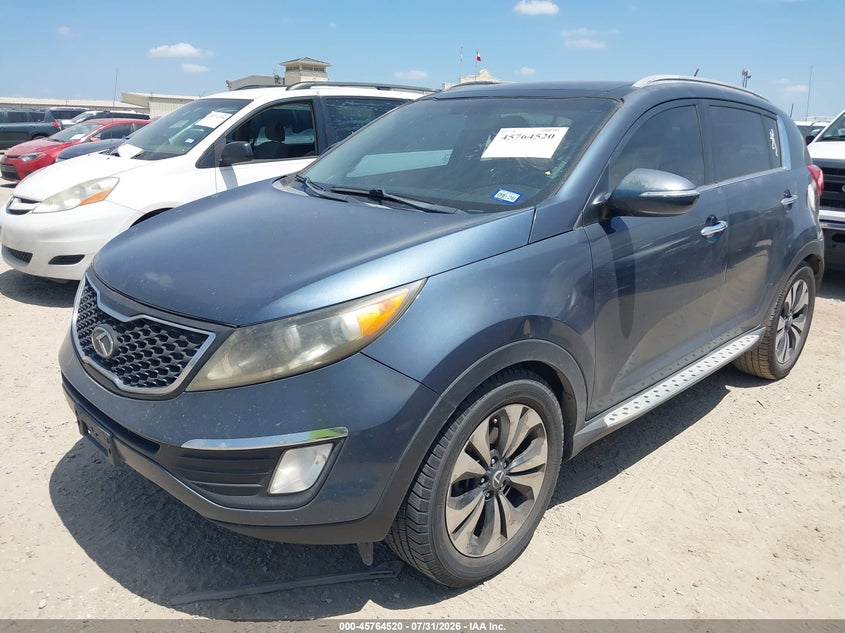 2013 Kia Sportage, Normal Wear & Tear, IAAI, VIN KNDPC3A61D7426562 — photo 2