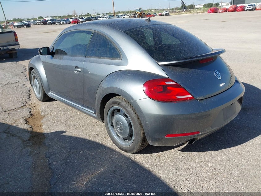 Vin: 3vwv67at2dm606597, lot: 46263292, volkswagen beetle 2.0t turbo 20133