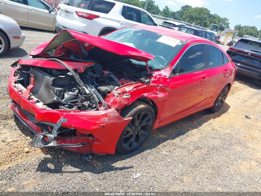 Vin: 2hgfc2f82mh508905, lot: 46263307, honda civic sport 20212