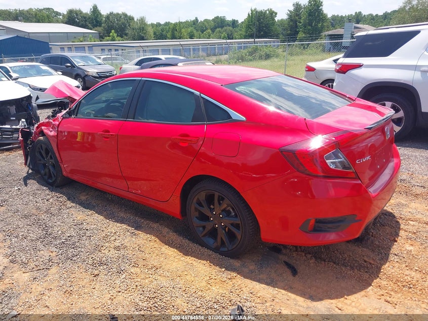 Vin: 2hgfc2f82mh508905, lot: 46263307, honda civic sport 20213