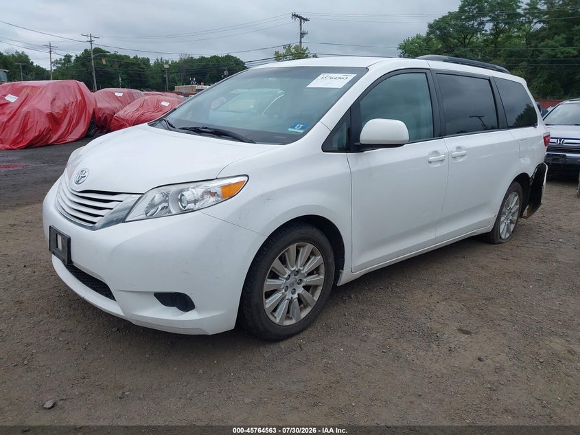 Vin: 5tdjk3dc9fs099248, lot: 46263312, toyota sienna le 7 passenger 20152