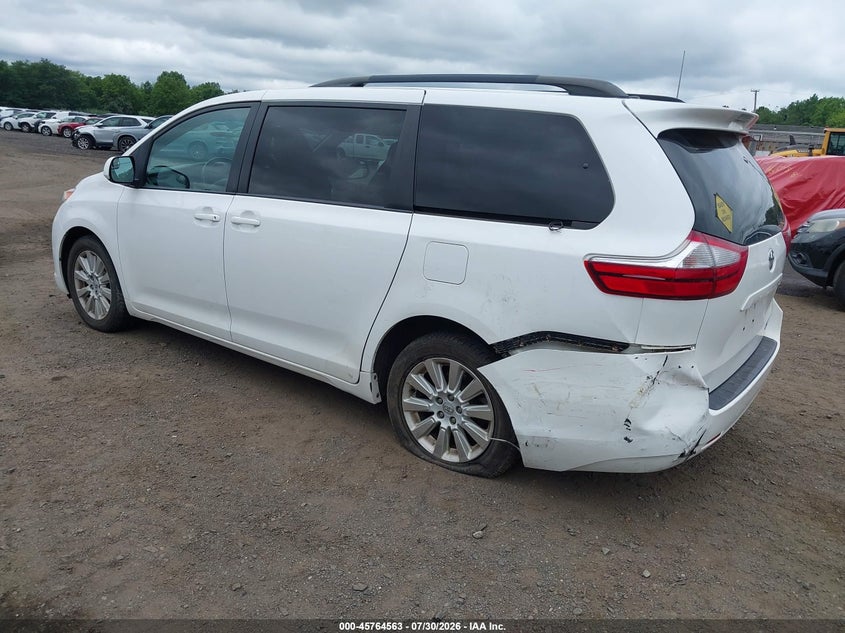 Vin: 5tdjk3dc9fs099248, lot: 46263312, toyota sienna le 7 passenger 20153