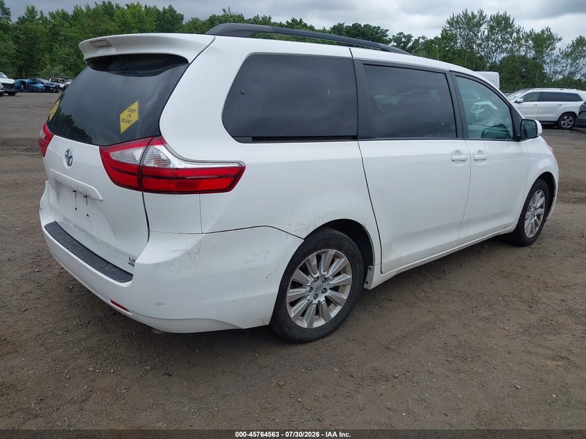 Vin: 5tdjk3dc9fs099248, lot: 46263312, toyota sienna le 7 passenger 20154