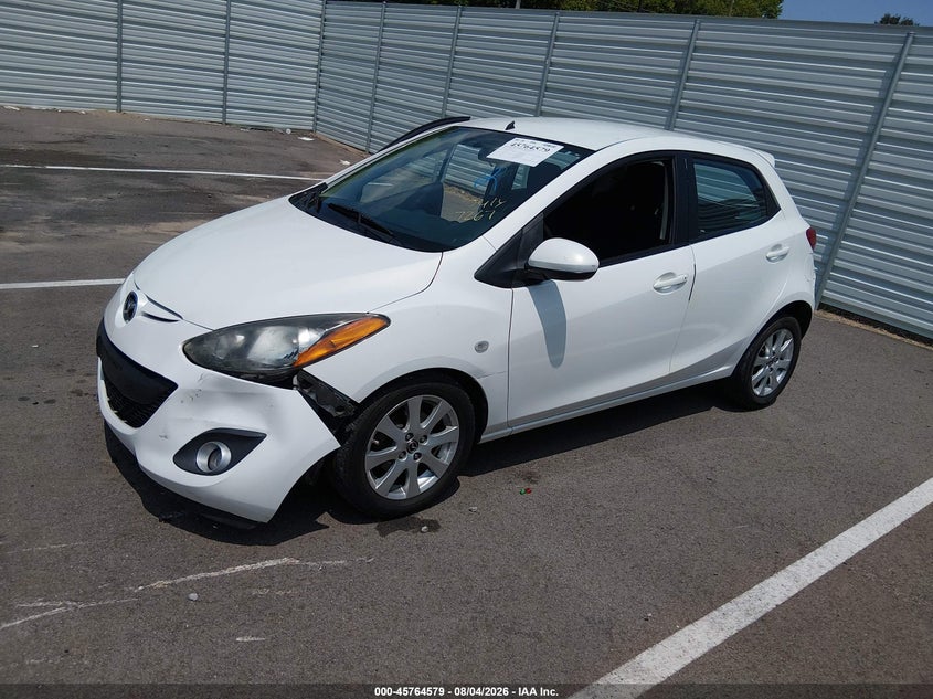 Vin: jm1de1lz9e0177267, lot: 46263328, mazda mazda2 touring 20142