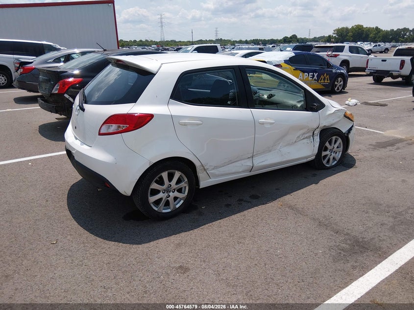 Vin: jm1de1lz9e0177267, lot: 46263328, mazda mazda2 touring 20144