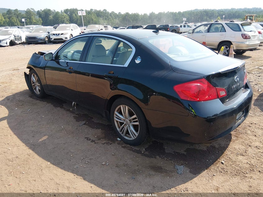 Vin: jn1cv6ap3dm305507, lot: 46263330, infiniti g37 journey 20133