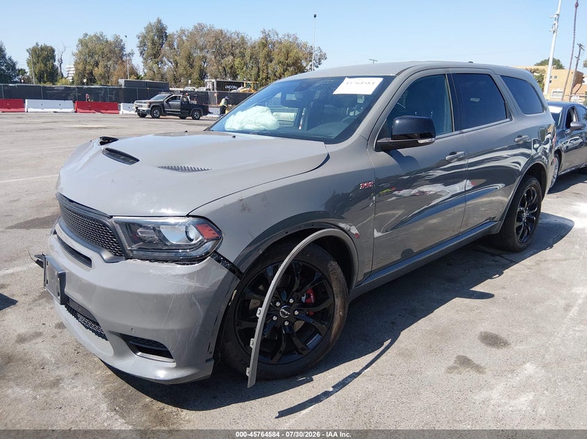 Vin: 1c4sdjct9kc622803, lot: 46263333, dodge durango r/t awd 20192