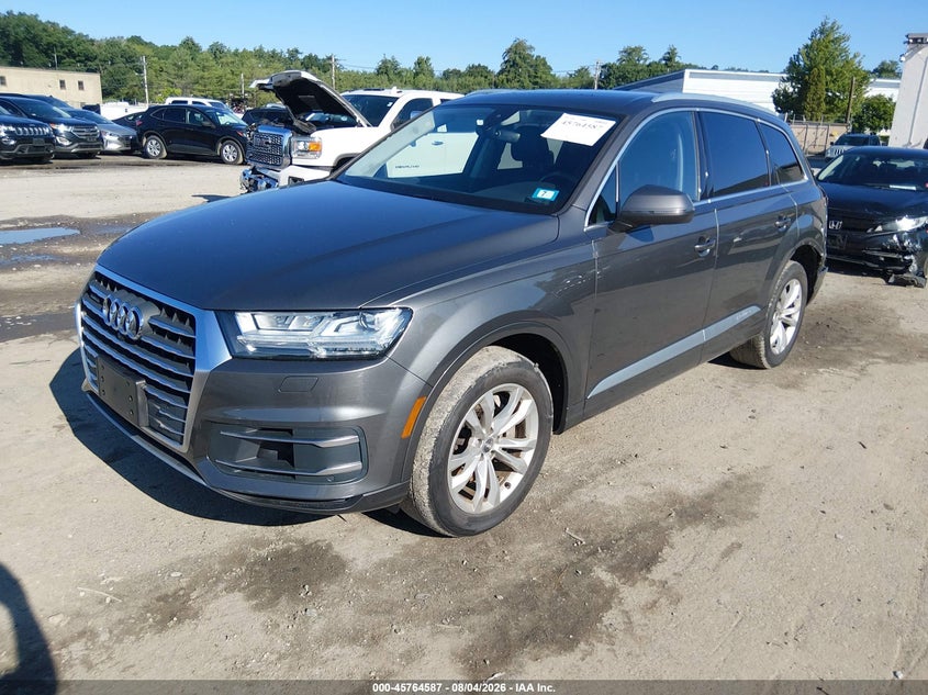 Vin: wa1laaf76jd051138, lot: 46263336, audi q7 3.0t premium 20182