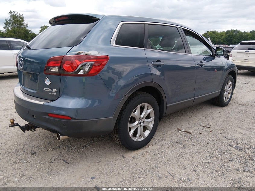 Vin: jm3tb3cv6e0441582, lot: 46263349, mazda cx-9 touring 20144