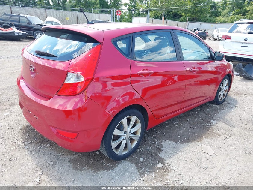 Vin: kmhcu5ae9eu142481, lot: 46263360, hyundai accent se 20144