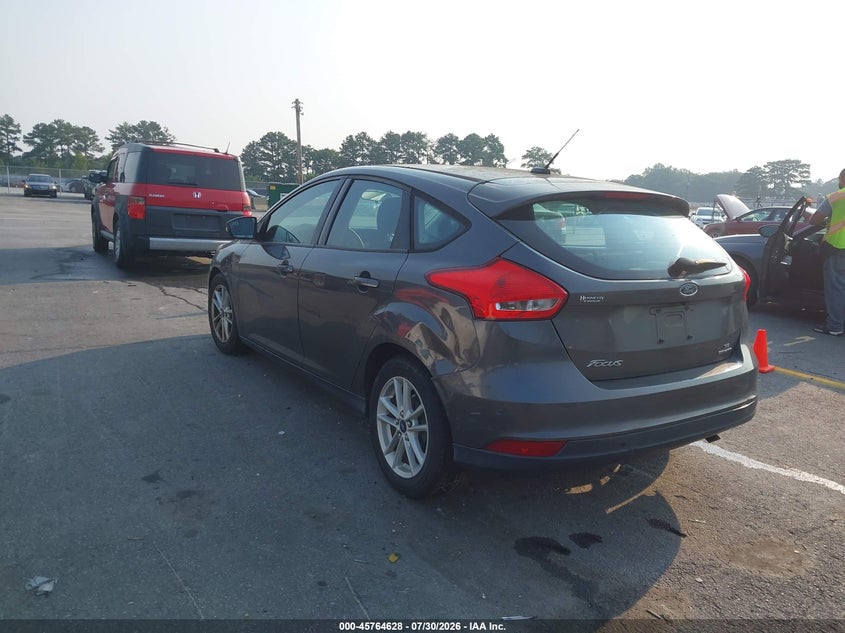Vin: 1fadp3k24fl223782, lot: 46263377, ford focus se 20153