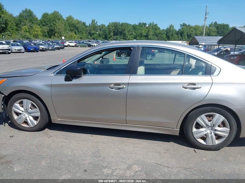 2016 SUBARU LEGACY SEDAN 2.5L H-4 DOHC, VVT, 175HP