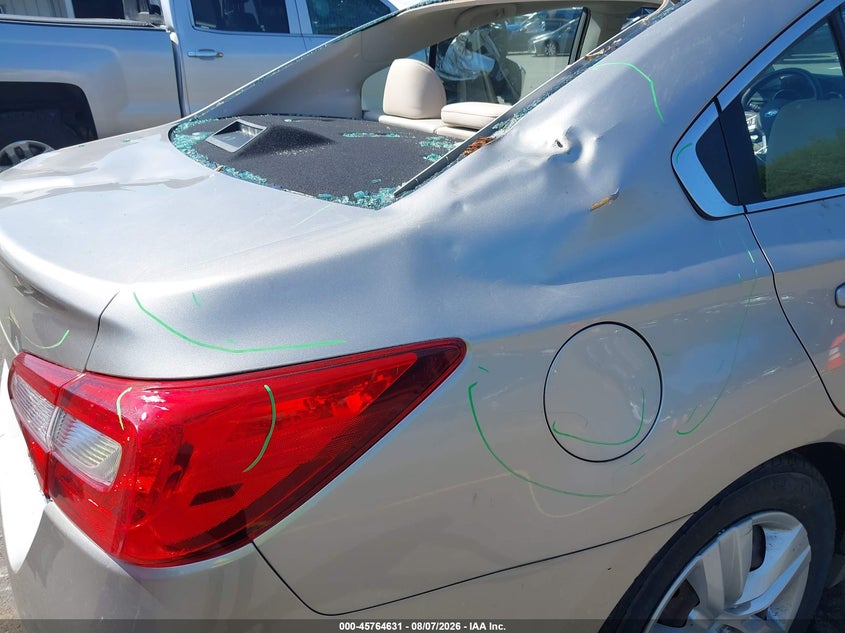 2016 SUBARU LEGACY SEDAN 2.5L H-4 DOHC, VVT, 175HP