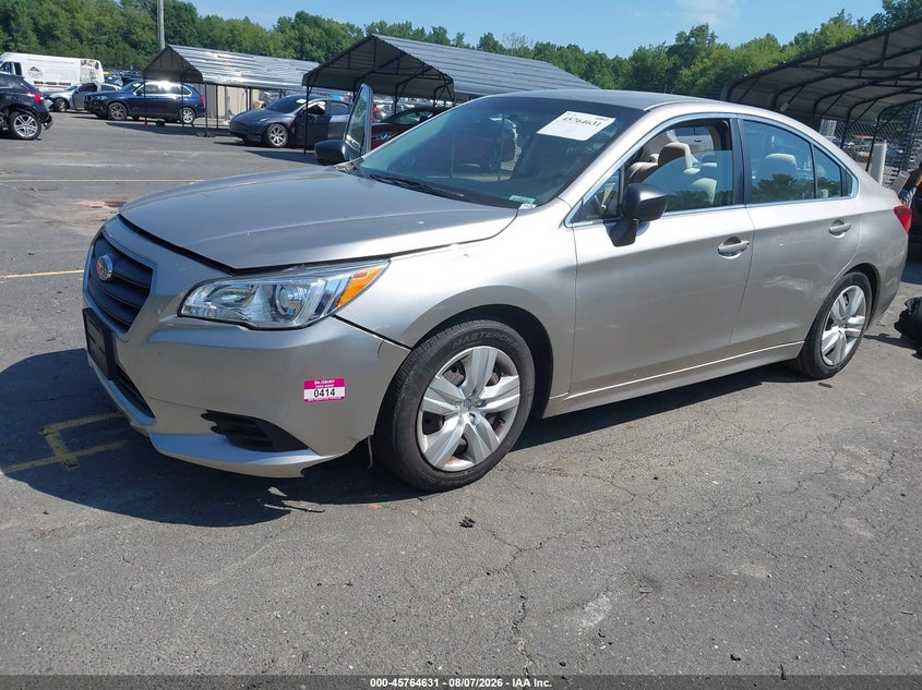 Vin: 4s3bnaa6xg3050593, lot: 46263380, subaru legacy 2.5i 20162