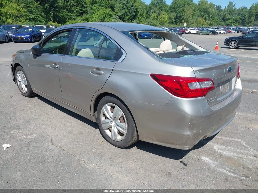 Vin: 4s3bnaa6xg3050593, lot: 46263380, subaru legacy 2.5i 20163