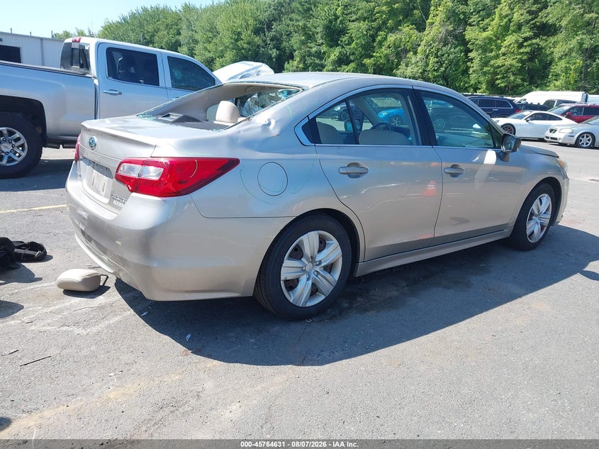 Vin: 4s3bnaa6xg3050593, lot: 46263380, subaru legacy 2.5i 20164