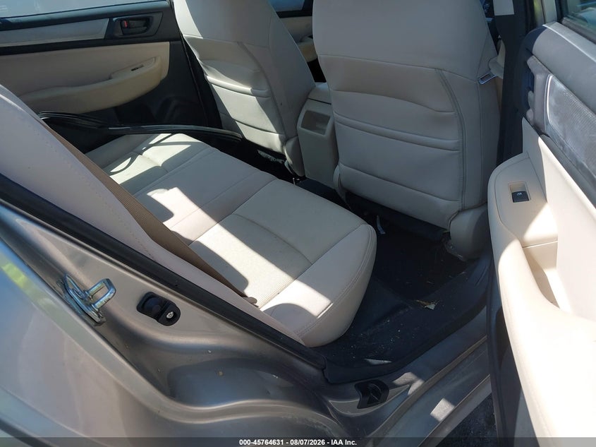 2016 SUBARU LEGACY SEDAN 2.5L H-4 DOHC, VVT, 175HP