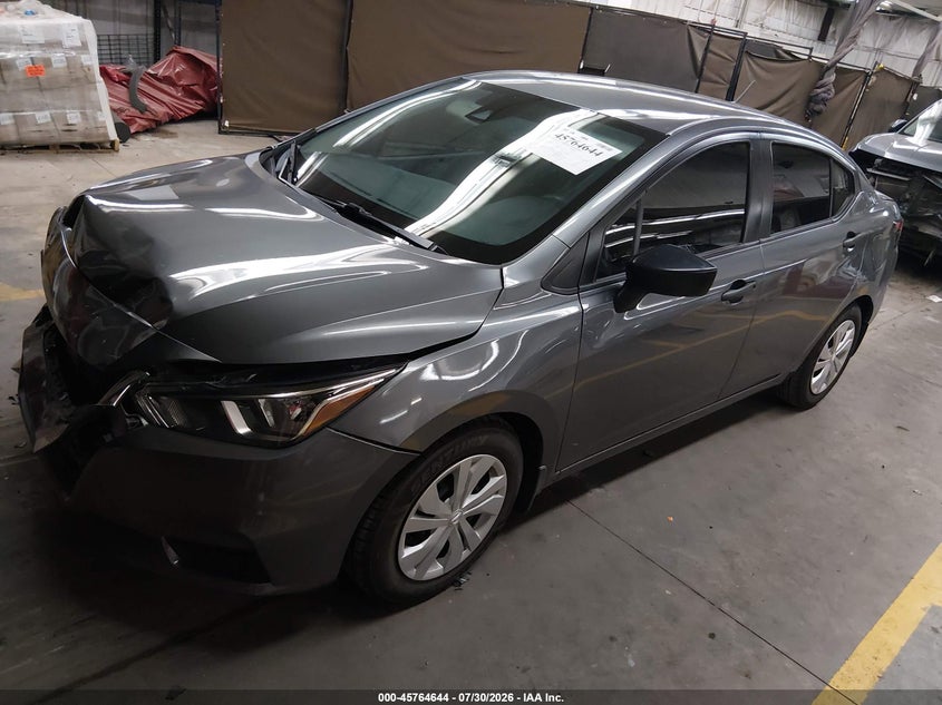 Vin: 3n1cn8dv9ml922975, lot: 46263394, nissan versa s xtronic cvt 20212