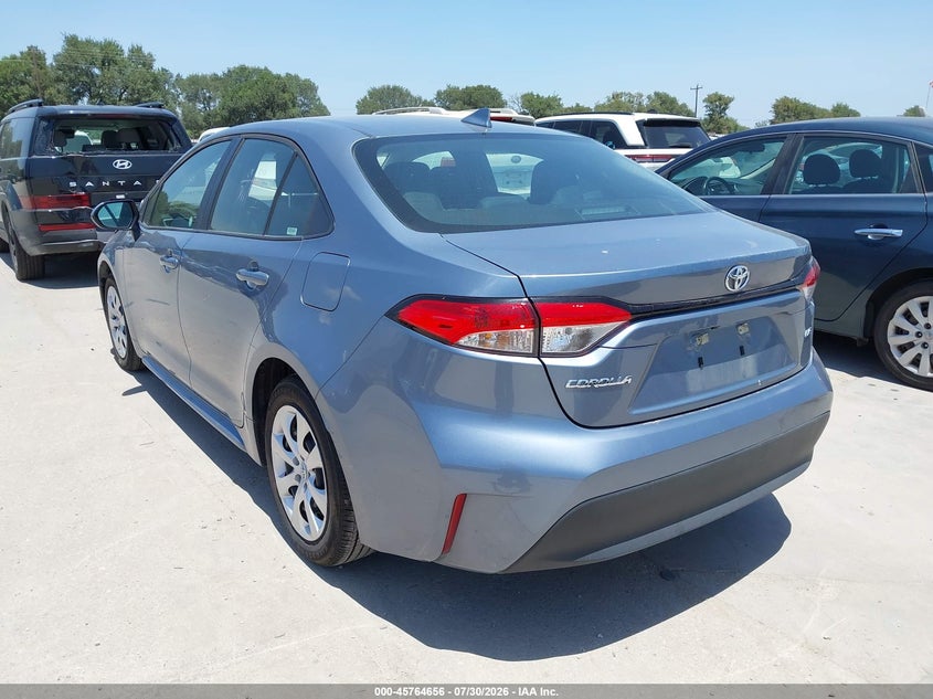 Vin: 5yfb4mde7sp285752, lot: 46263405, toyota corolla le 20253