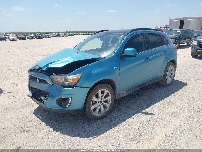 Vin: 4a4ap4au7ee012397, lot: 46263412, mitsubishi outlander sport se 20142