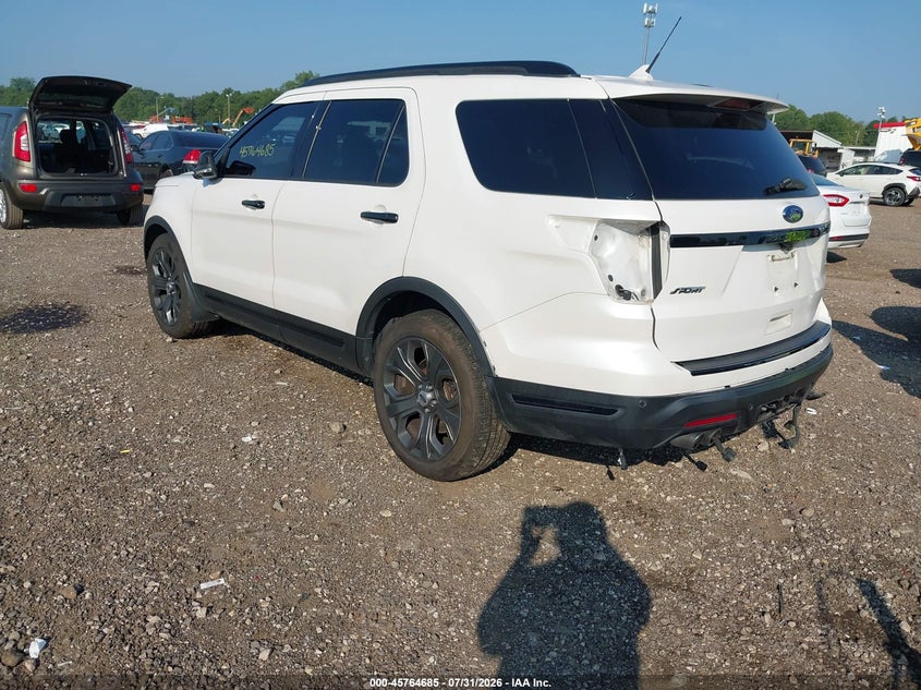 Vin: 1fm5k8gt0jgc83731, lot: 46263434, ford explorer sport 20183