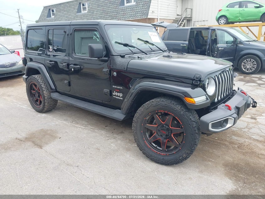 Vin: 1c4hjxen9nw118615, lot: 46263449, jeep wrangler unlimited sahara 4x4 2022 img_1