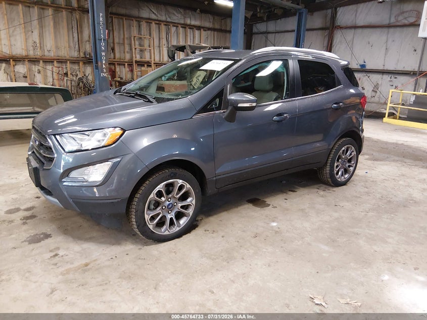 Vin: maj6s3kl5lc333025, lot: 46263482, ford ecosport titanium 20202