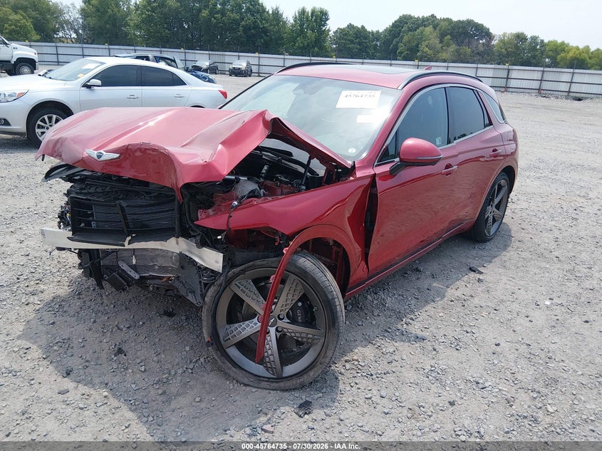 Vin: 5nmmadtb7sh022406, lot: 46263484, genesis gv70 2.5t awd 20252