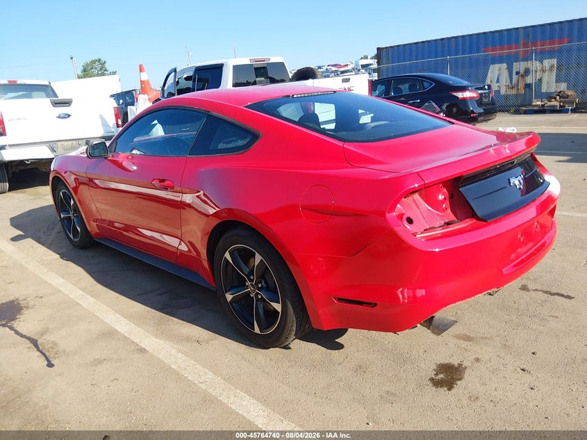 Vin: 1fa6p8th3j5106829, lot: 46263489, ford mustang fastback w/e ecoboost 20183