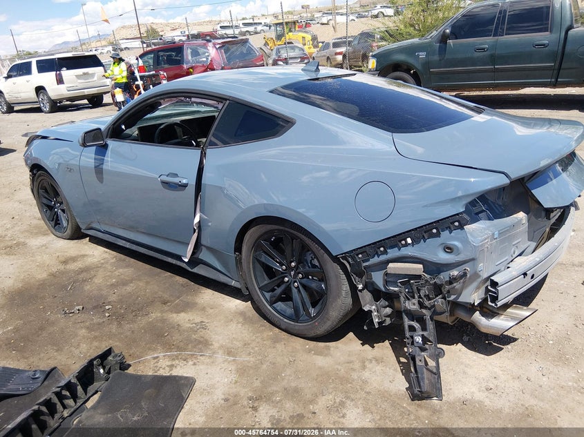 Vin: 1fa6p8cf2t5402734, lot: 46263503, ford mustang gt fastback 20263