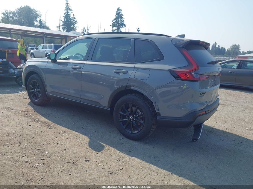 Vin: 7fars6h82te095816, lot: 46263523, honda cr-v hybrid awd sport-l 20263