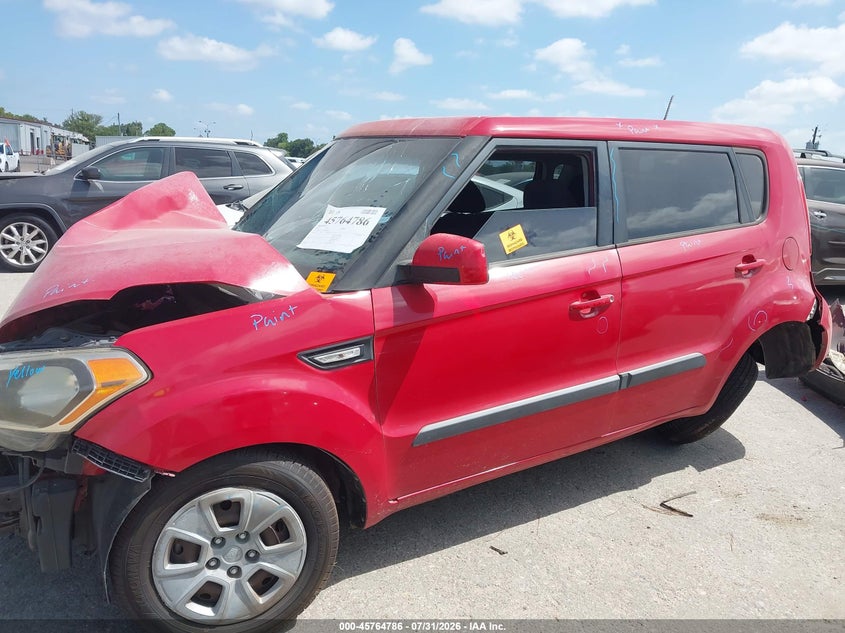 Vin: kndjt2a55d7604495, lot: 46263535, kia soul 20132