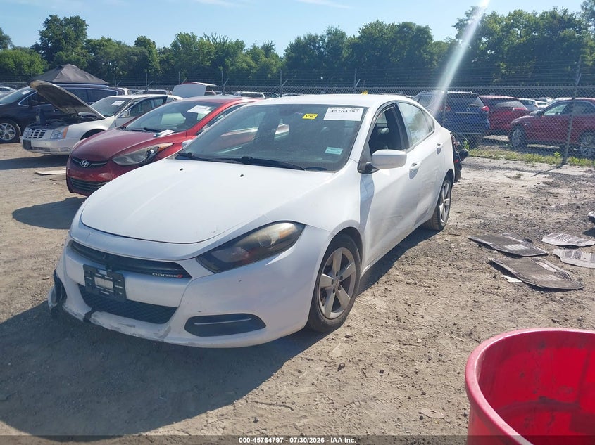 Vin: 1c3cdfbb4fd420451, lot: 46263546, dodge dart sxt 20152