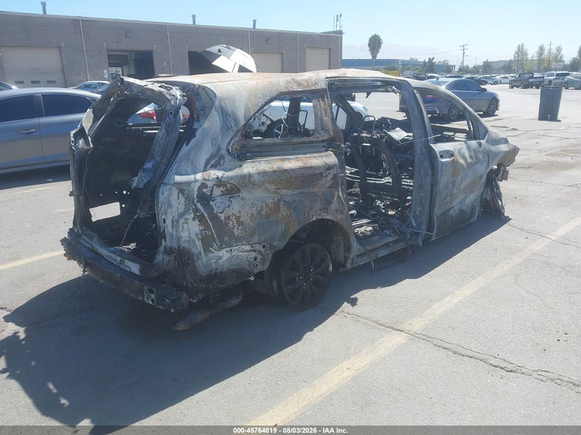 Vin: 5tdyskfcxms002268, lot: 46263568, toyota sienna xle 20214