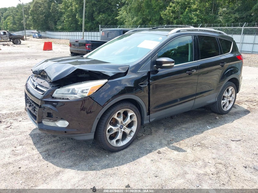 Vin: 1fmcu0j94duc20055, lot: 46263569, ford escape titanium 20132