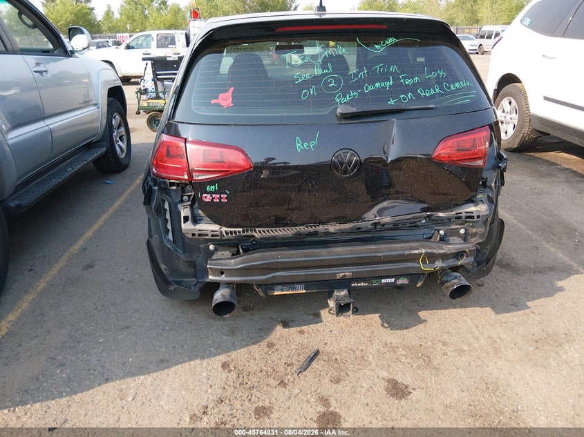 2015 VOLKSWAGEN GOLF GTI auction photo 6