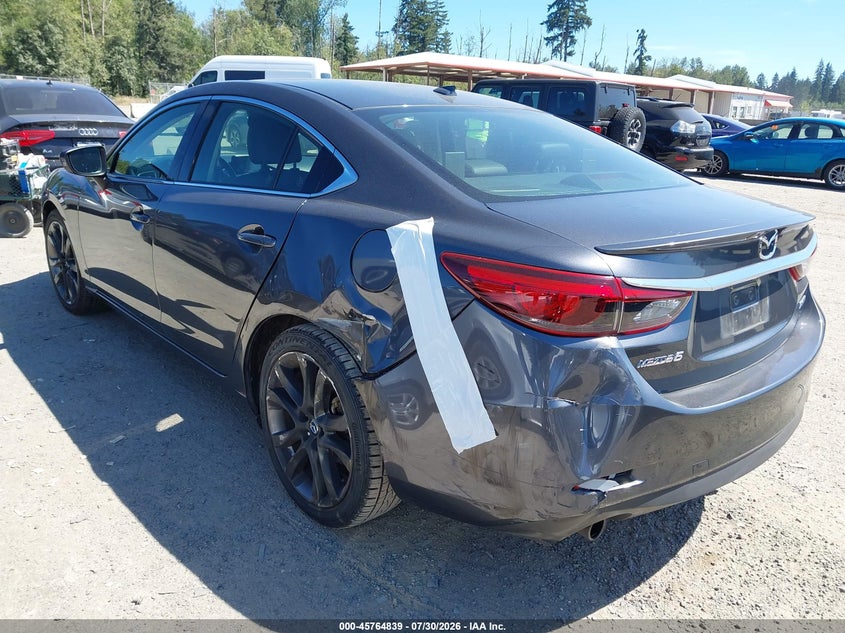 Vin: jm1gj1w51g1487962, lot: 46263588, mazda mazda6 i grand touring 20163