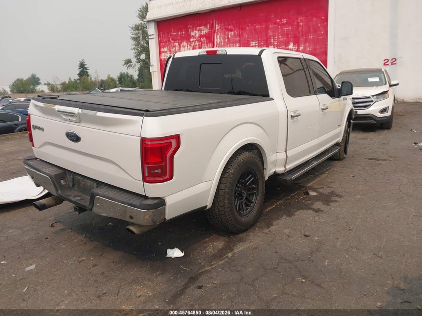 Vin: 1ftew1cg6gkd39394, lot: 46263599, ford f-150 lariat 20164