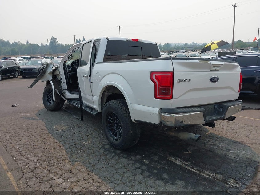 Vin: 1ftew1cg6gkd39394, lot: 46263599, ford f-150 lariat 20163